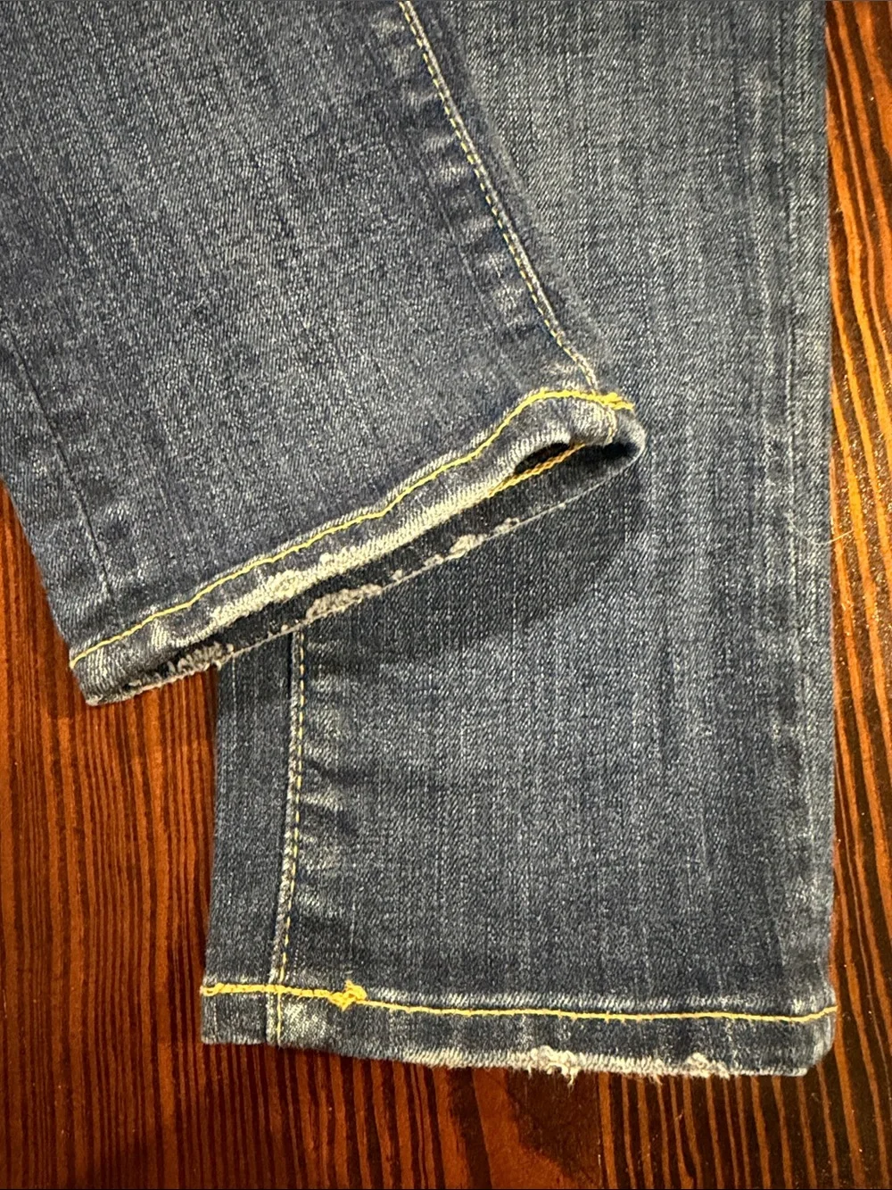 Ralph Lauren Tompkins Dark Blue Skinny Jeans size 31